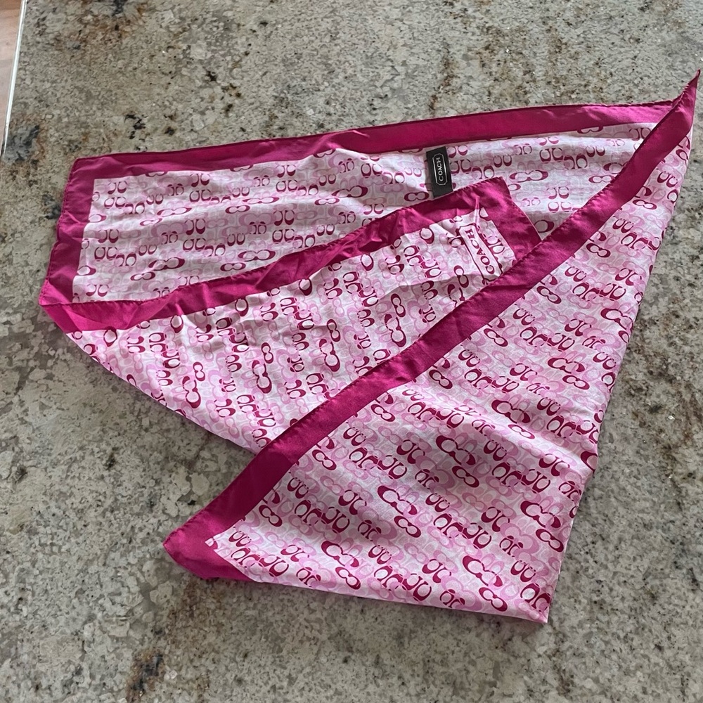 COACH scarf